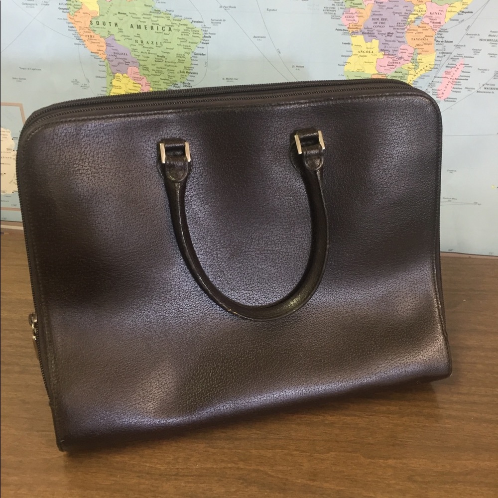 Furla compact briefcase